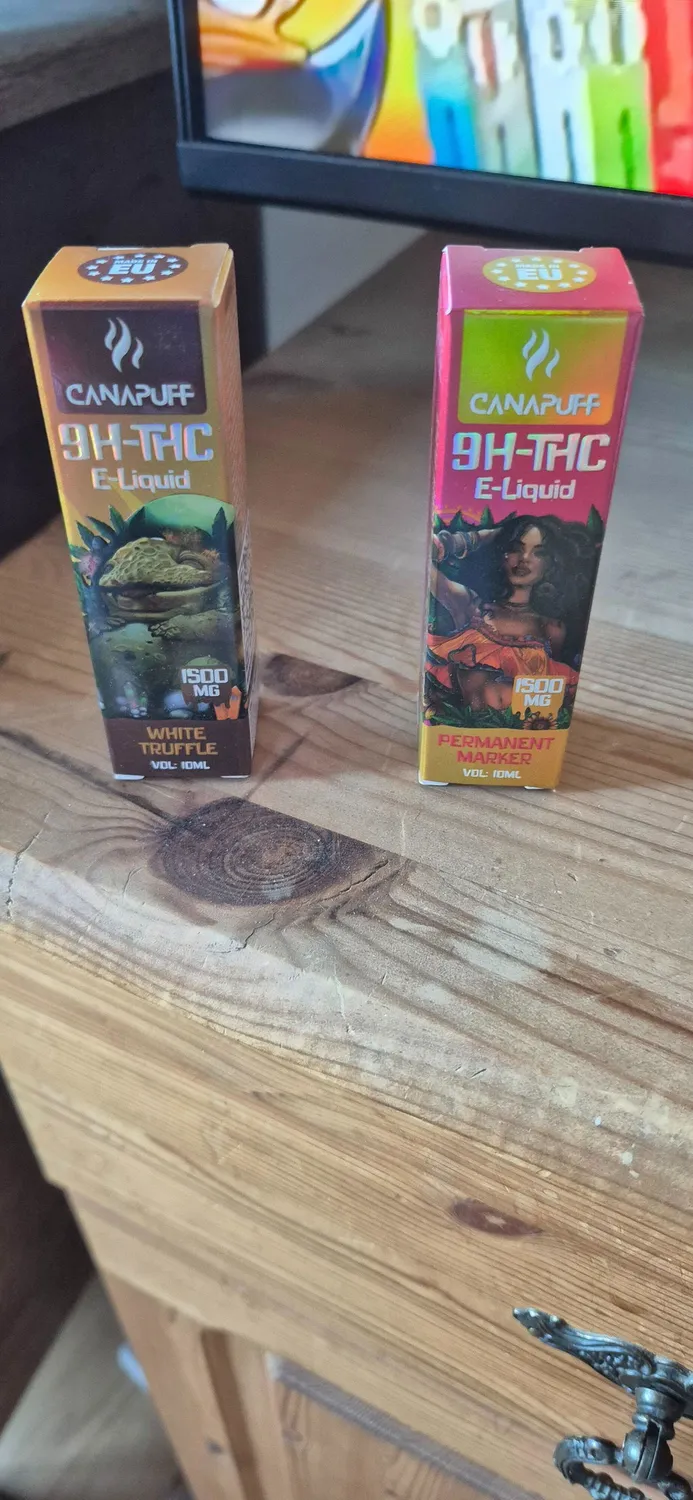Canapuff 9H-THC White Truffle væske 1500mg nøtt