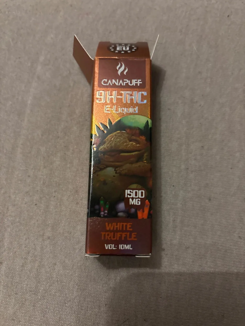 Canapuff 9H-THC White Truffle væske 1500mg nøtt
