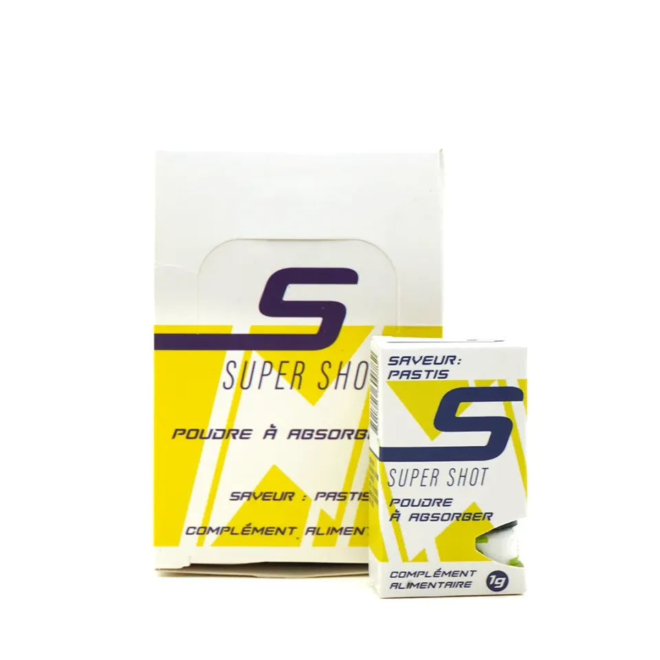 LeGrossiste Super Shot energipulver pastis 1 stk anis