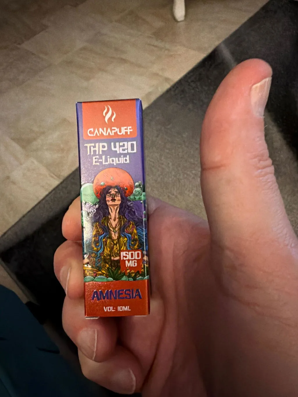 Canapuff THP420 Liquid Jealousy 1500mg plomme