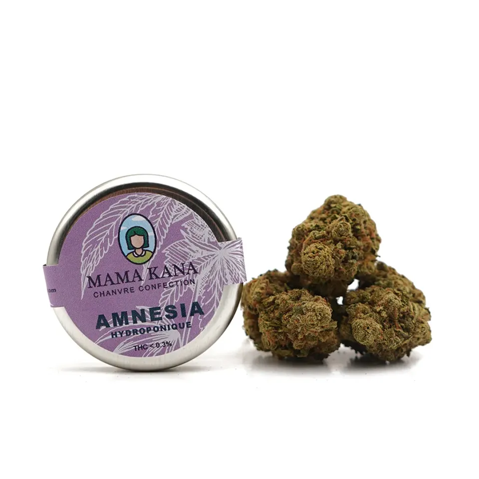LeGrossiste Amnesia CBD-blomst 2 g hydro – 5 bokser