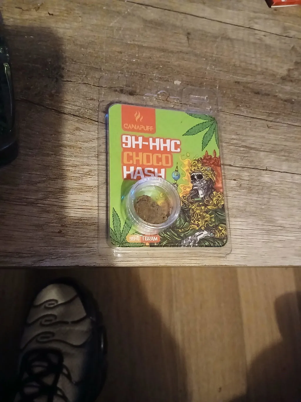 Canapuff 9H-HHC Hash Choco hasj 99% sjokolade