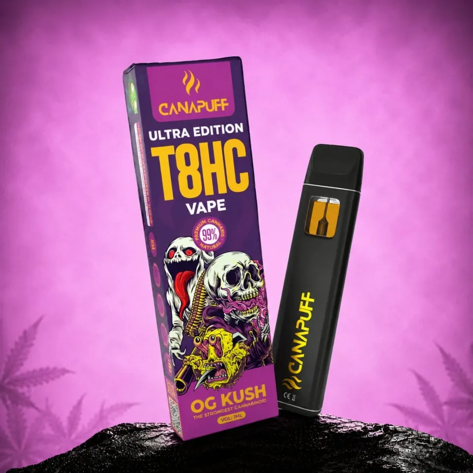 Canapuff T8HC OG Kush Ultra Edition vape 1 ml 99%