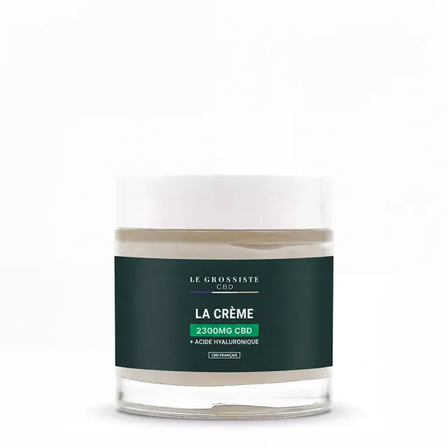 LeGrossiste CBD-krem 5% krukke hamp ginseng