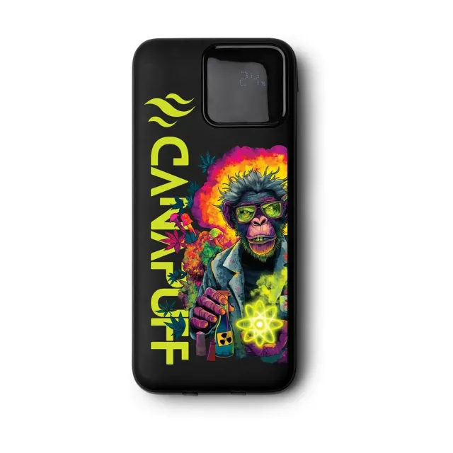 Canapuff Atomic Monkey powerbank svart 10000mAh 20W