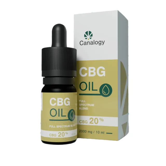 Canalogy CBG Drops CBG-olje 20% 10 ml 2000 mg
