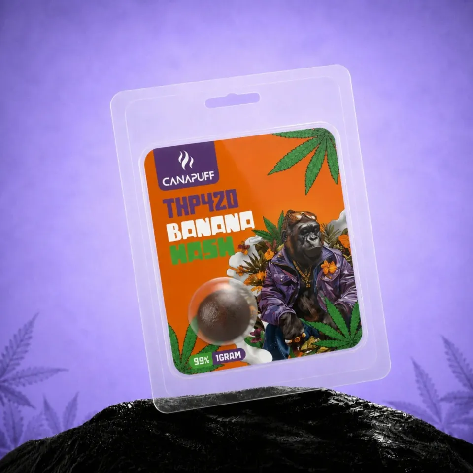 Canapuff THP420 Hash Banan 99% hash banansmak