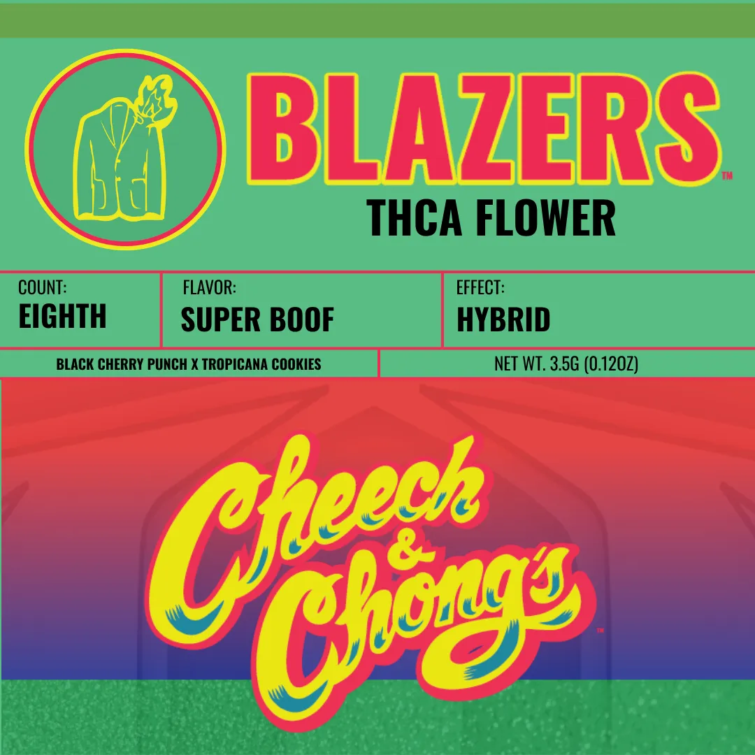 Cheech & Chong Blazers Super Boof Premium blomst 3,5g sativa