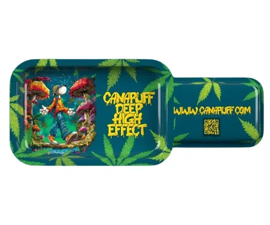Canapuff Deep rullebrett stor 27x16 cm metall