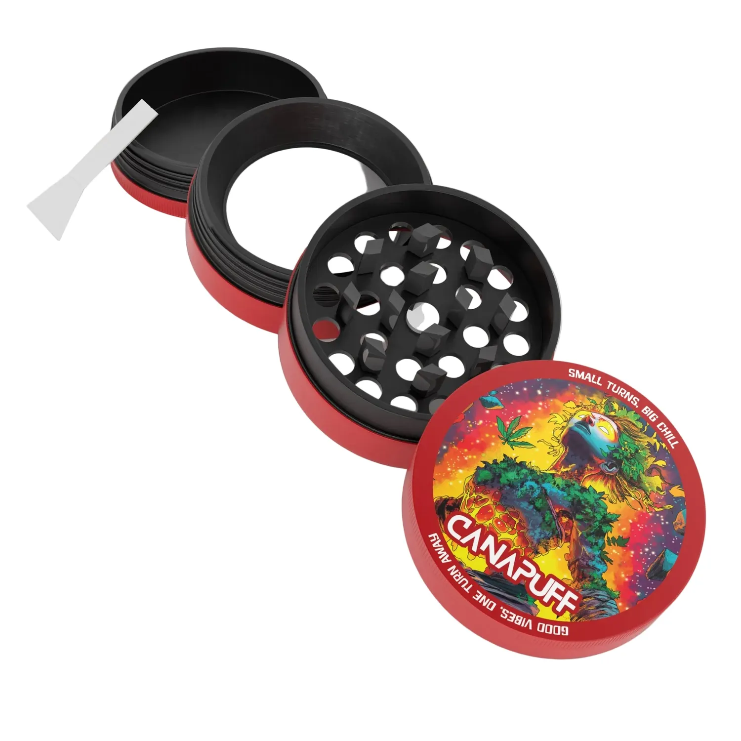 Canapuff Euforic metal grinder 60 mm 4-delt
