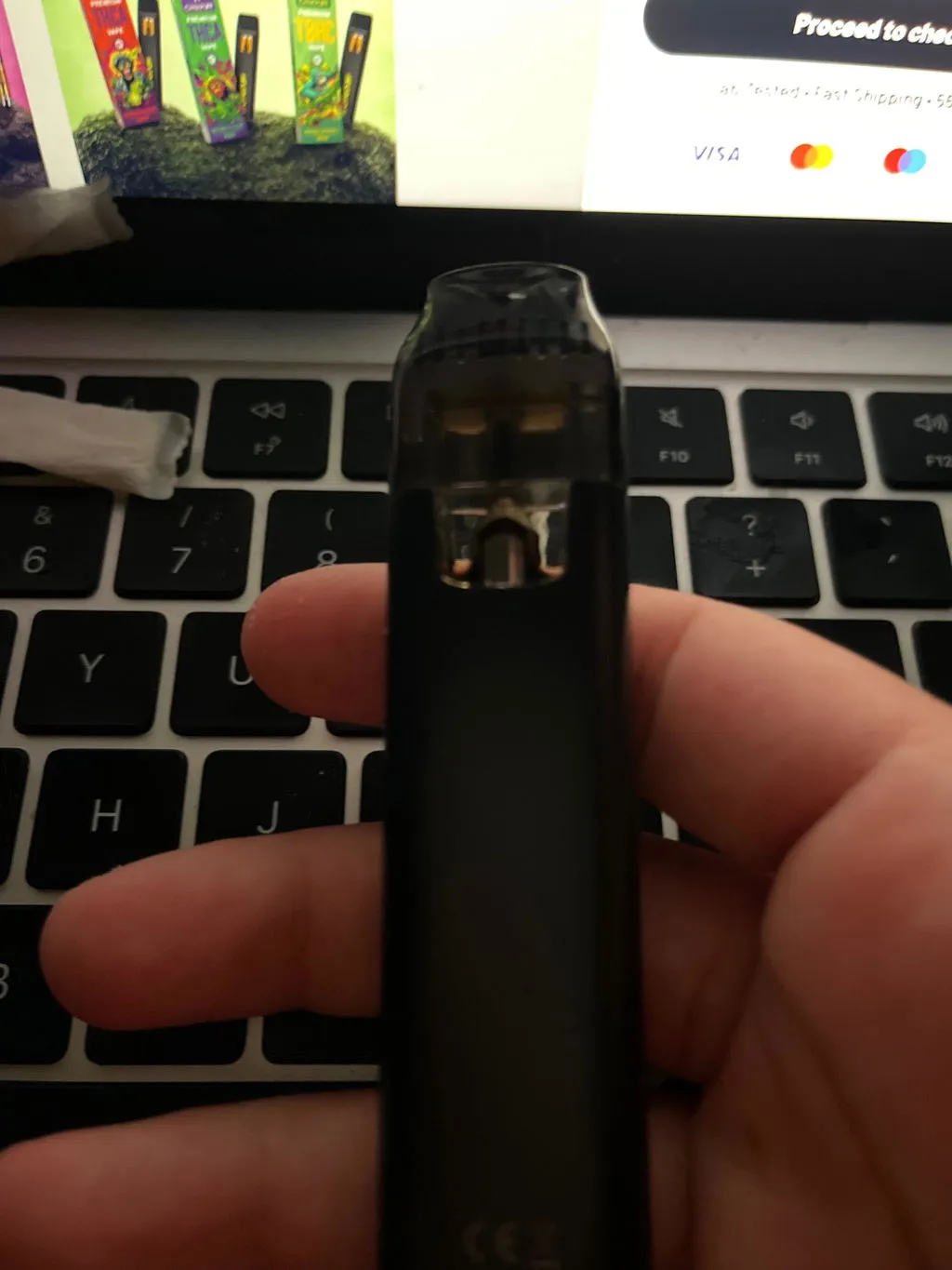 Canapuff Jungle Monkey THCA vape 1ml jordaktig