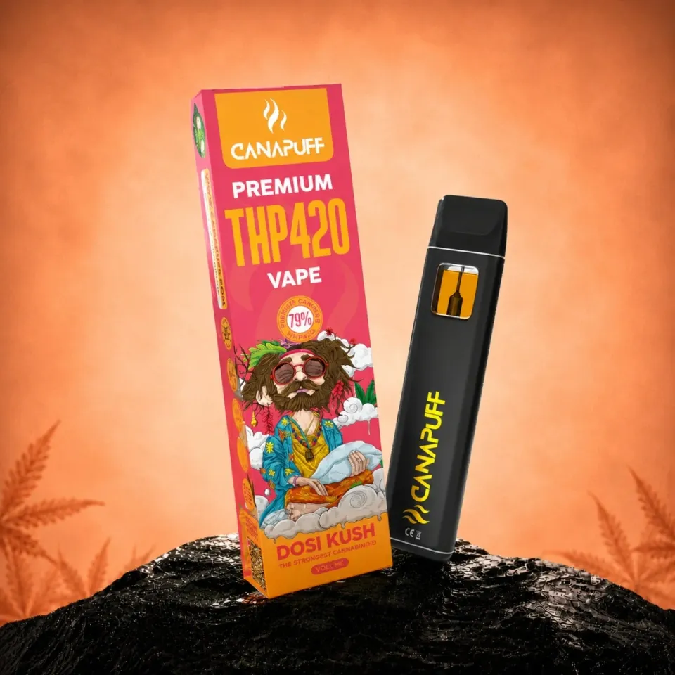 Canapuff THP420 Vape Dosi Kush 79% 1ml sitron