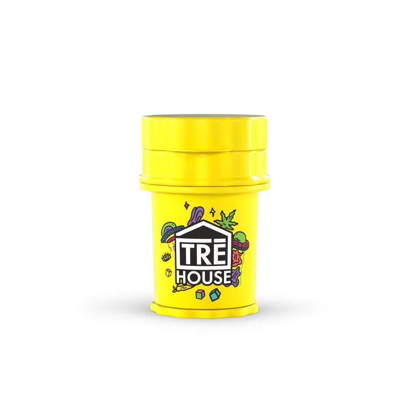 TRE HOUSE UFO Stash grinder Blue Mini metallkvern