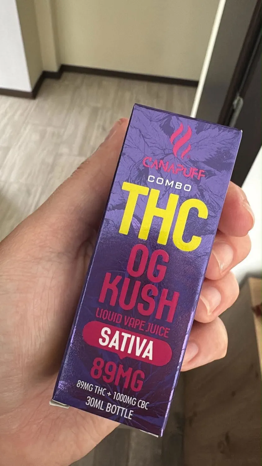 Canapuff Happy Liquid Fresh Mint vapevæske 30 ml