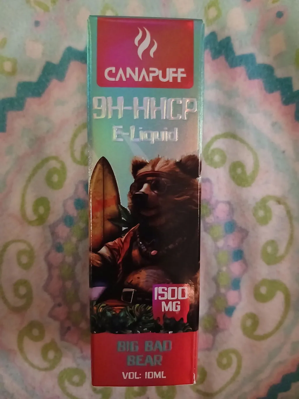 Canapuff 9H-HHCP Liquid Big Bad Bear 1500mg 10ml