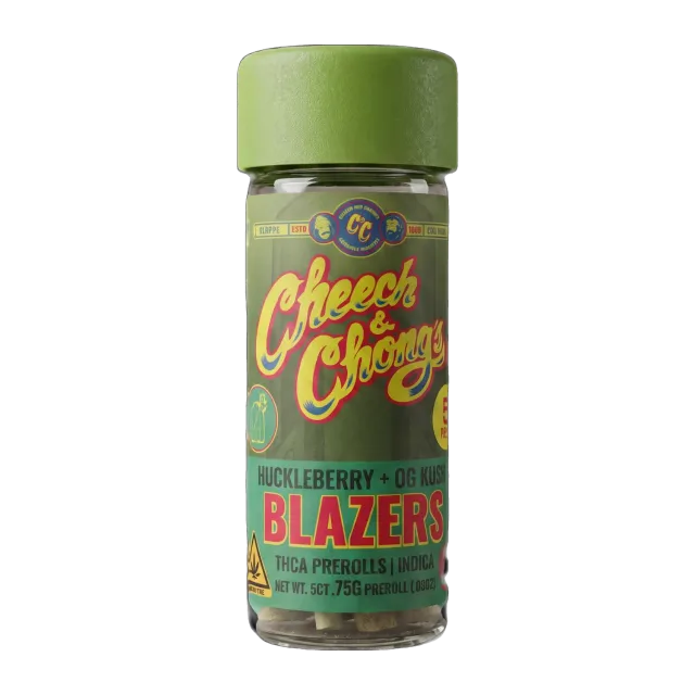 Cheech & Chong Blazers Huckleberry OG Kush prerolls 5-pk 3,75g indica