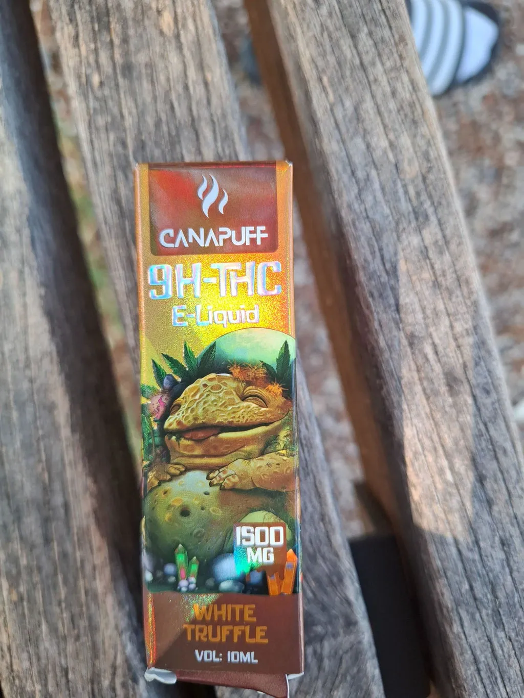 Canapuff 9H-THC White Truffle væske 1500mg nøtt