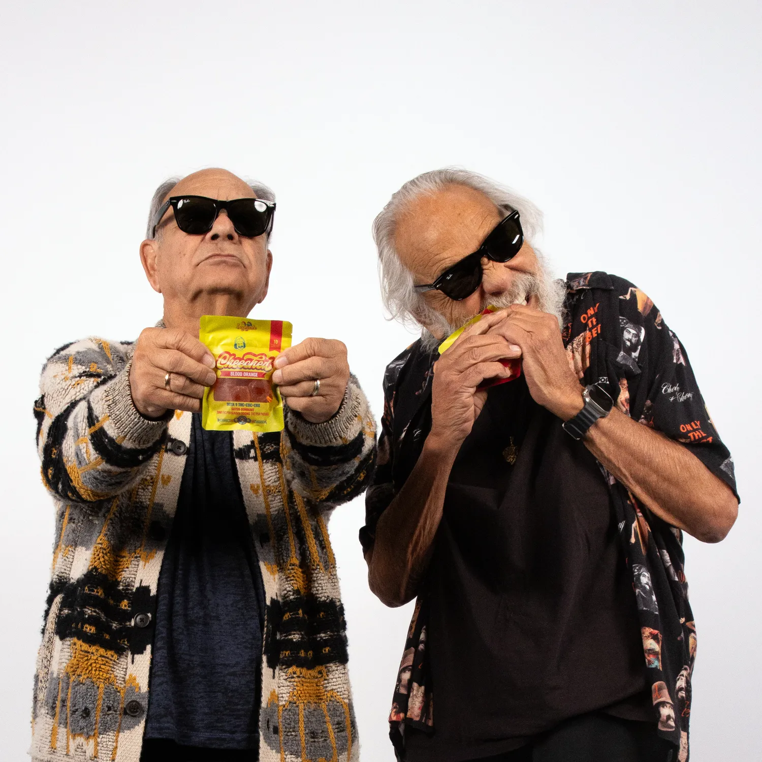 Cheech & Chong Legends Sativa THC gummies mango 200 mg sterk