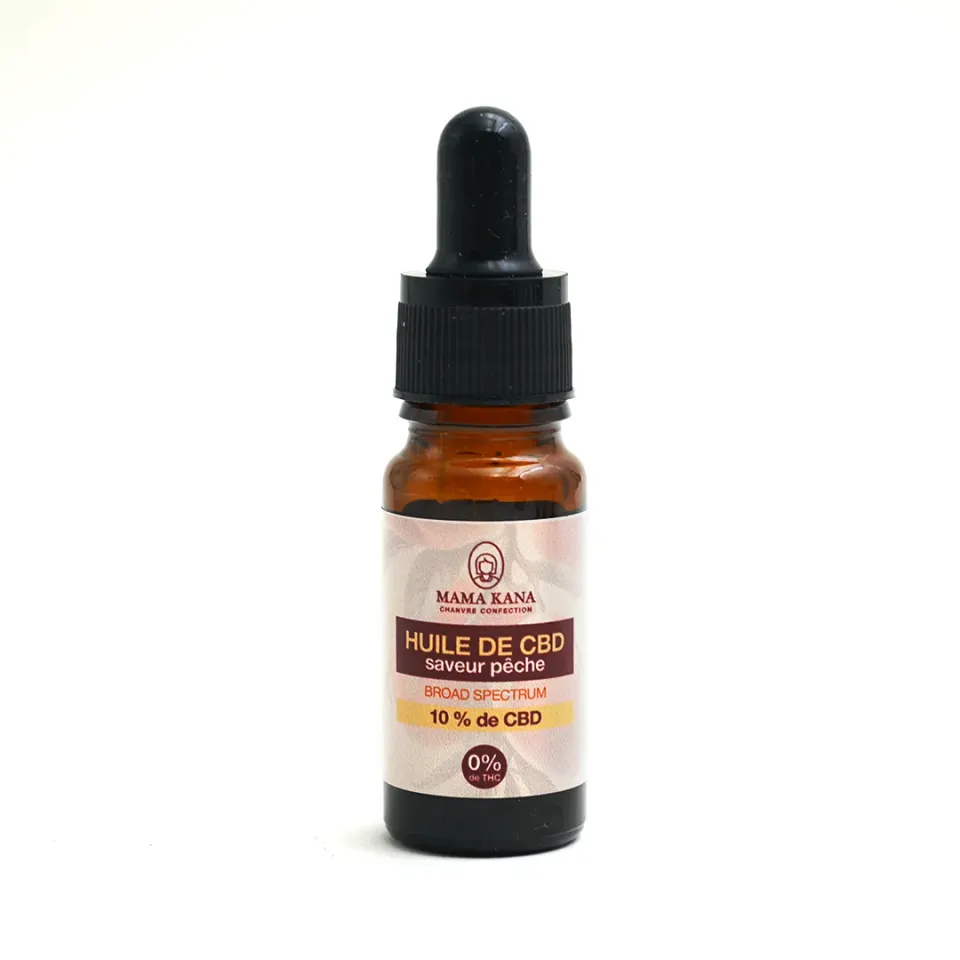 Mama Kana CBD-olje 10% fersken 1 stk mild