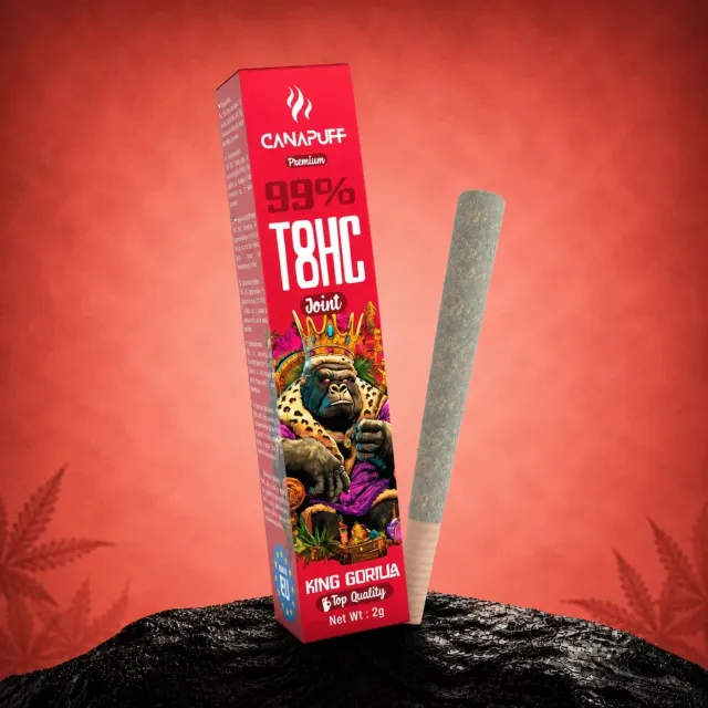 Canapuff King Gorilla T8HC joint 2 g honning