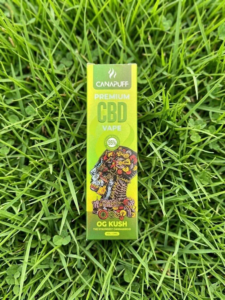 Canapuff CBD Rest engangsvape 1 ml nøytral