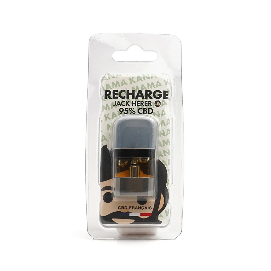 LeGrossiste Jack Herer CBD vapepatron 1 stk fullspektret