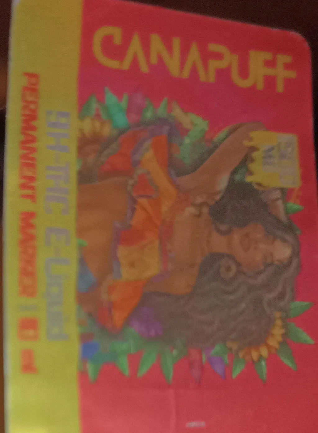 Canapuff 9H-THC Permanent Marker væske 1500mg drue