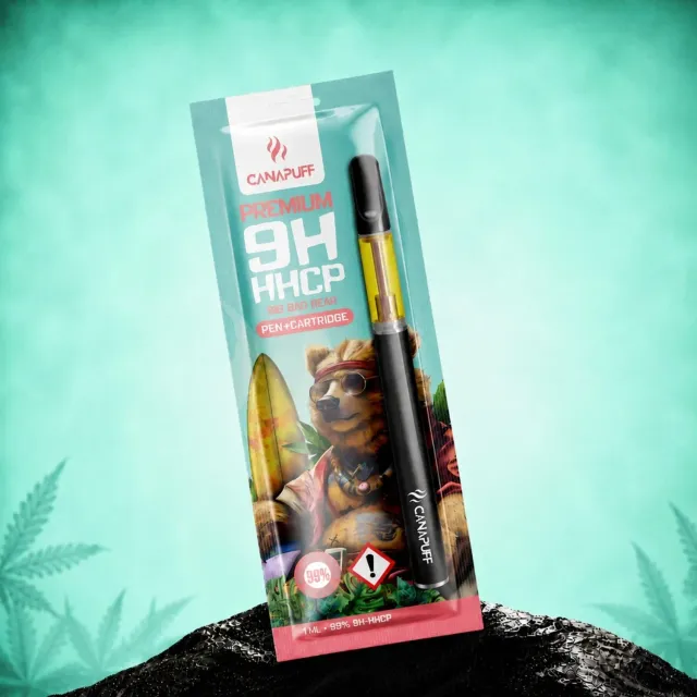 Canapuff 9H-HHCP Big Bad Bear penn 1 ml 99 % furu