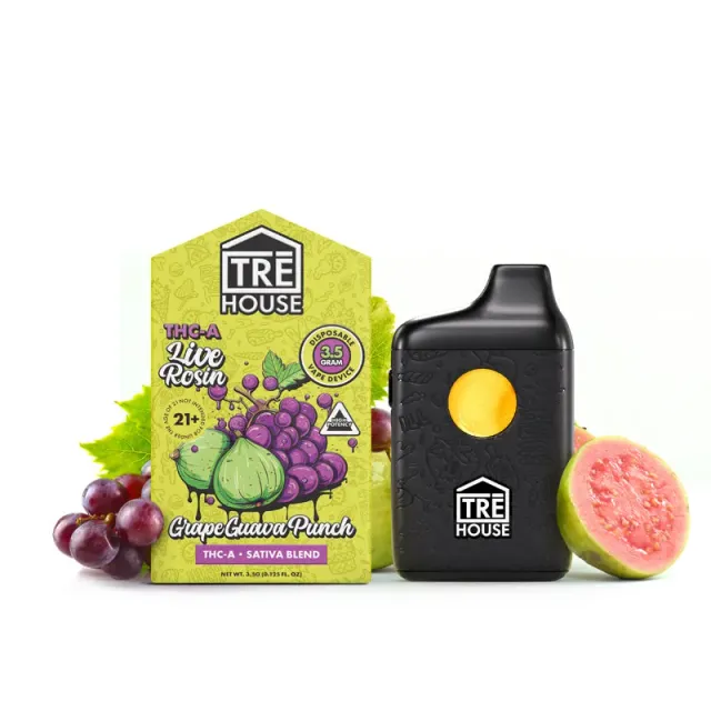 TRË House Grape Guava Punch vape 3,5 g sativa