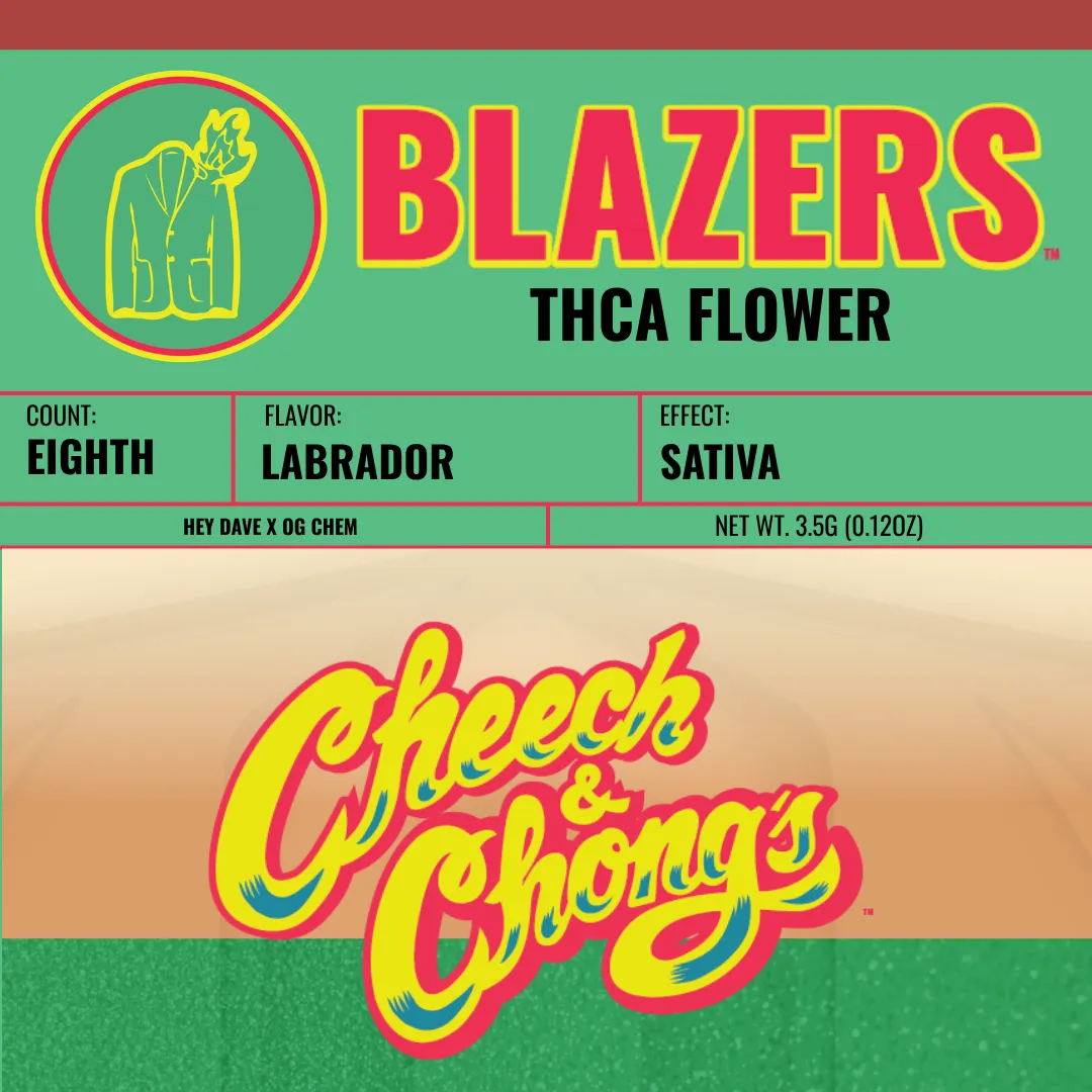 Cheech & Chong Blazers Labrador blomst 3,5 g sativa THCa