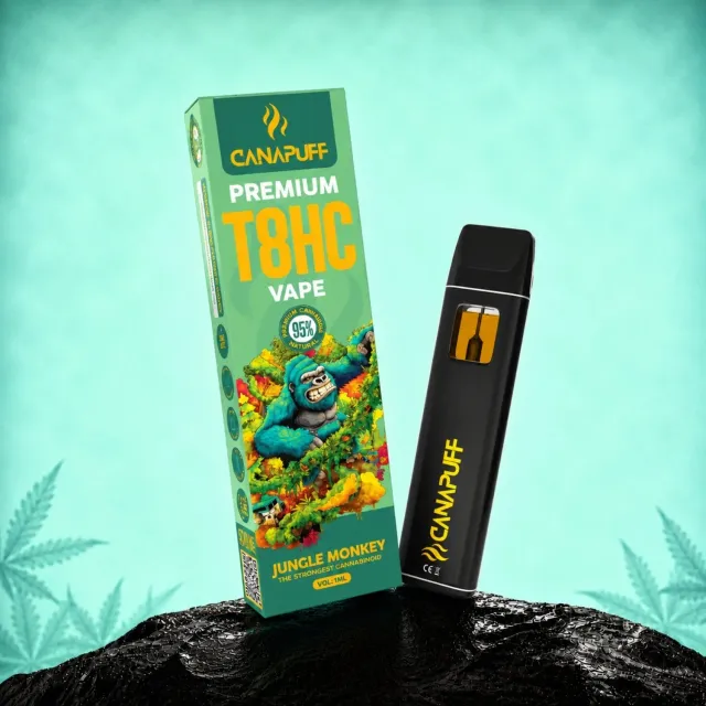 Canapuff Jungle Monkey T8HC vape 1 ml 95% citrus