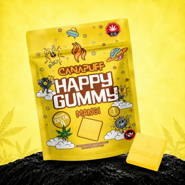 CanaPuff Happy Mangi gummy 1 stk mango