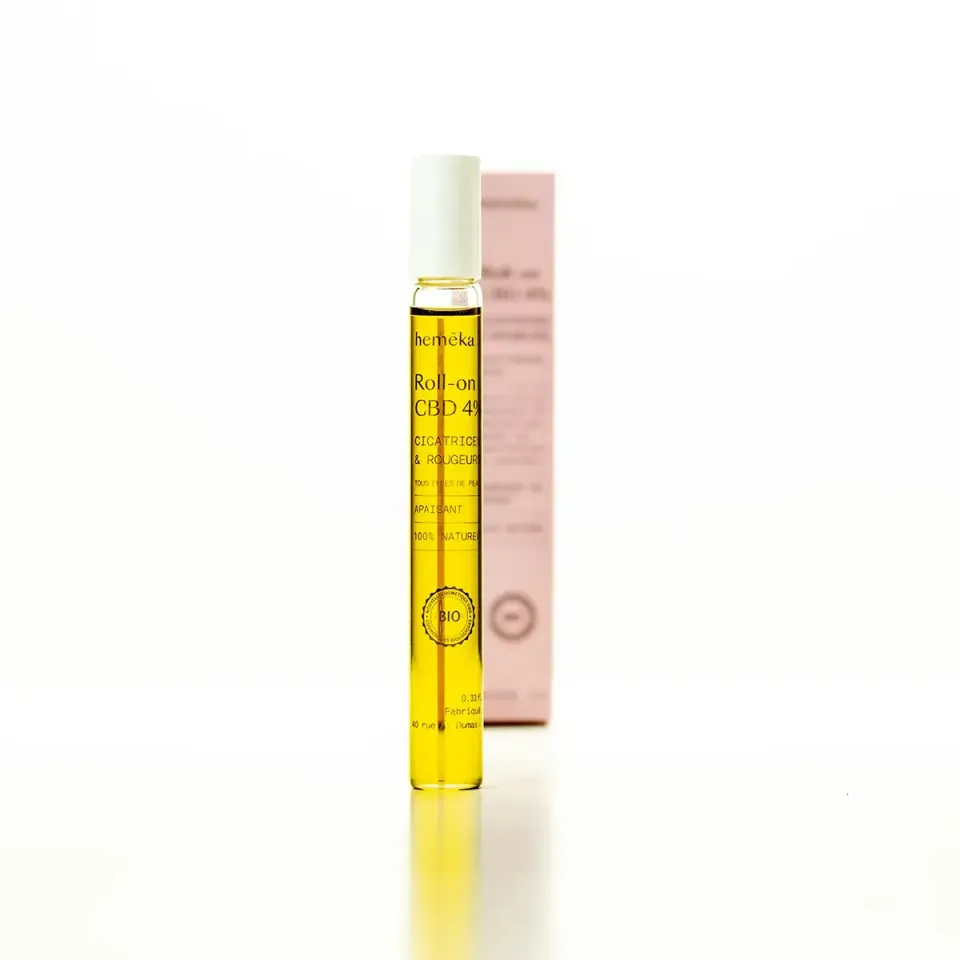 Hemeka Apaisant CBD roll-on 400mg lavendel