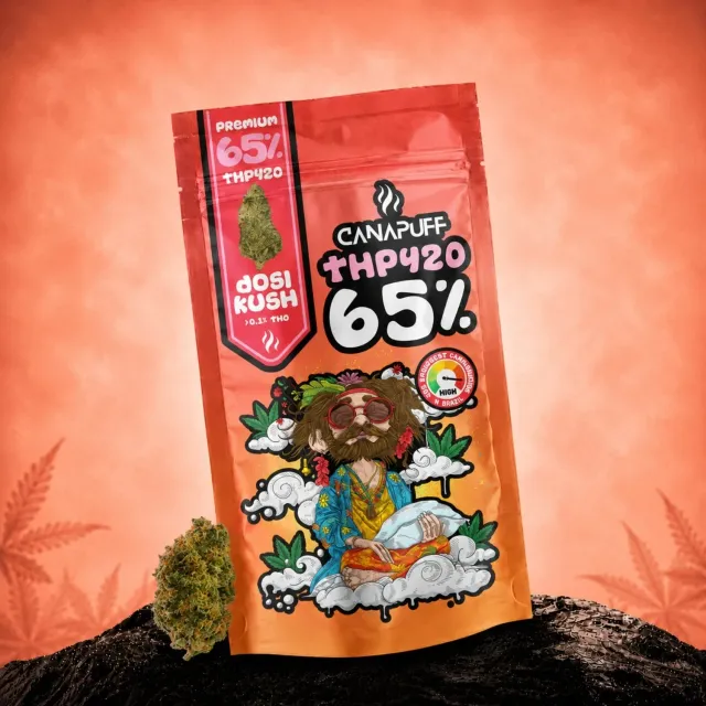 Canapuff Dosi Kush THP420-toppskudd 1g 65%