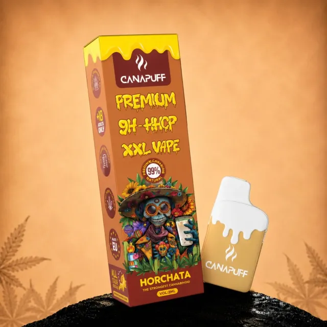 Canapuff Horchata 99% 9H-HHCP-vape 2 ml kremet