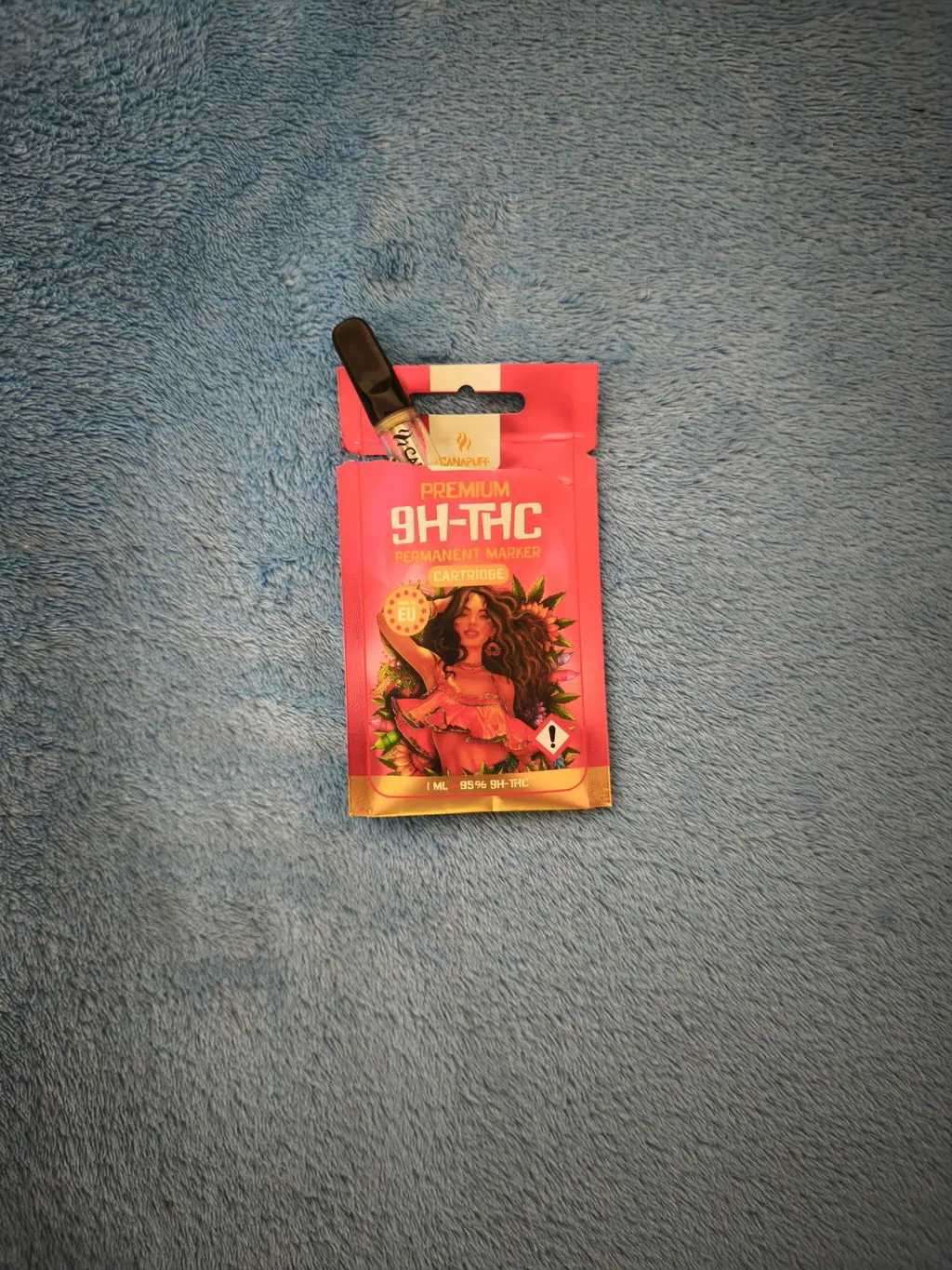 Canapuff Permanent Marker 9H-THC vapepatron 95% 1 ml