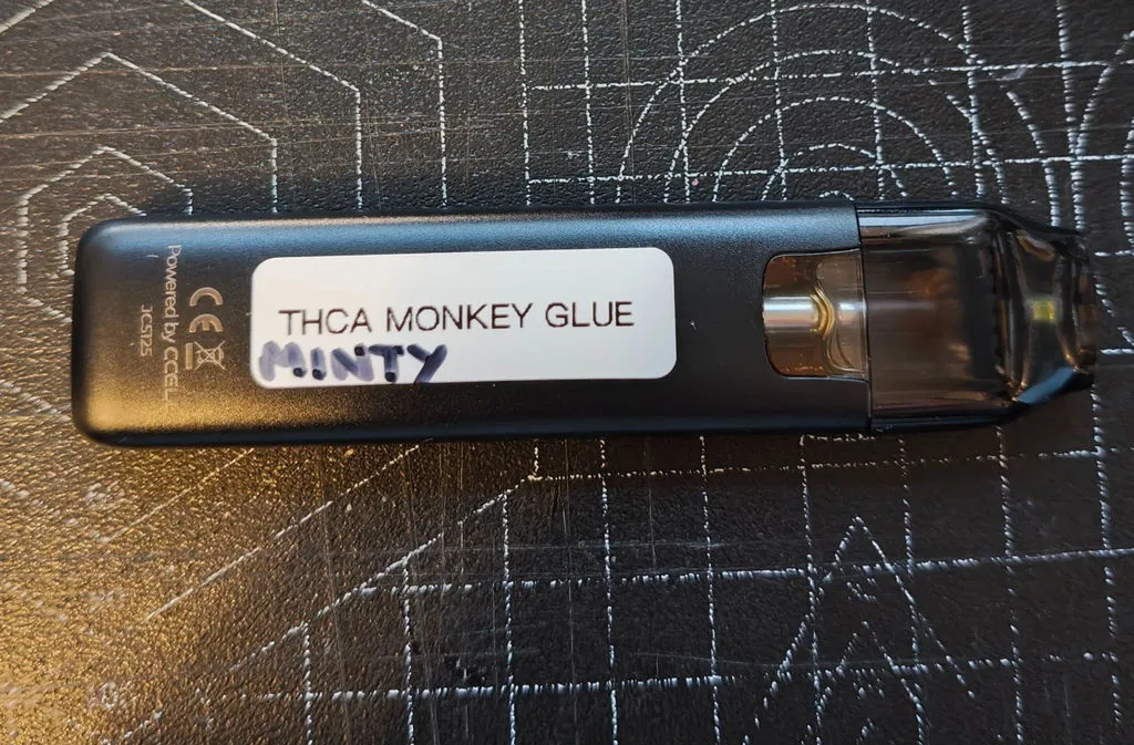 Canapuff THCA Monkey Glue vape 1 ml 99%