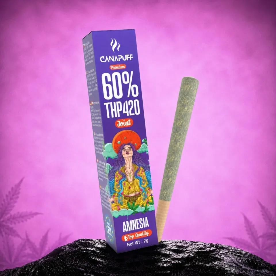 CanaPuff THP420 Amnesia joint 2 g 60% krydret urt