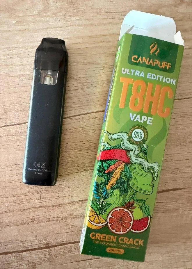Canapuff T8HC OG Kush Ultra Edition vape 1 ml 99%