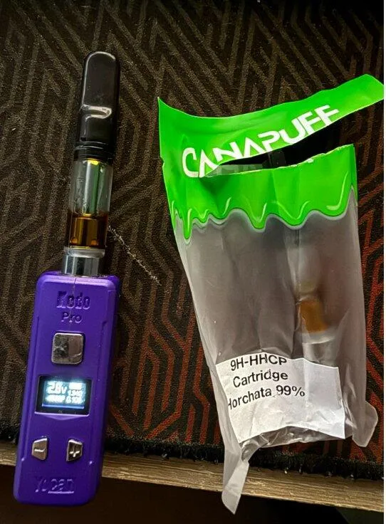 Canapuff 9H-HHCP vapepatron horchata kremet 1 ml