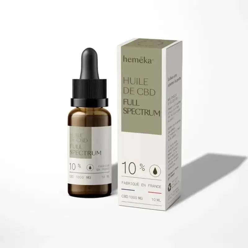 Hemeka Full Spectrum CBD-olje 10% mild