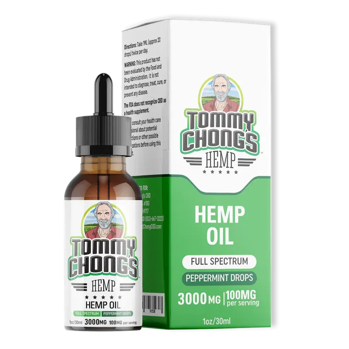 Cheech & Chong Hero Bundle CBD-olje 3-pak energi ro søvn