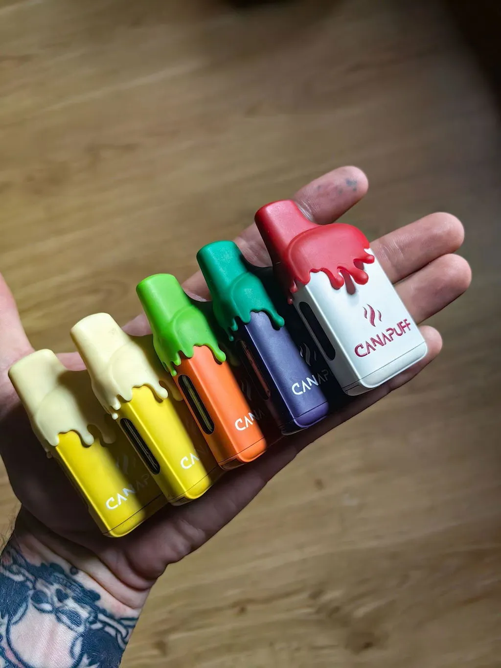 CANAPUFF Grand Daddy Purple 9H-HHC vape 2ml bær