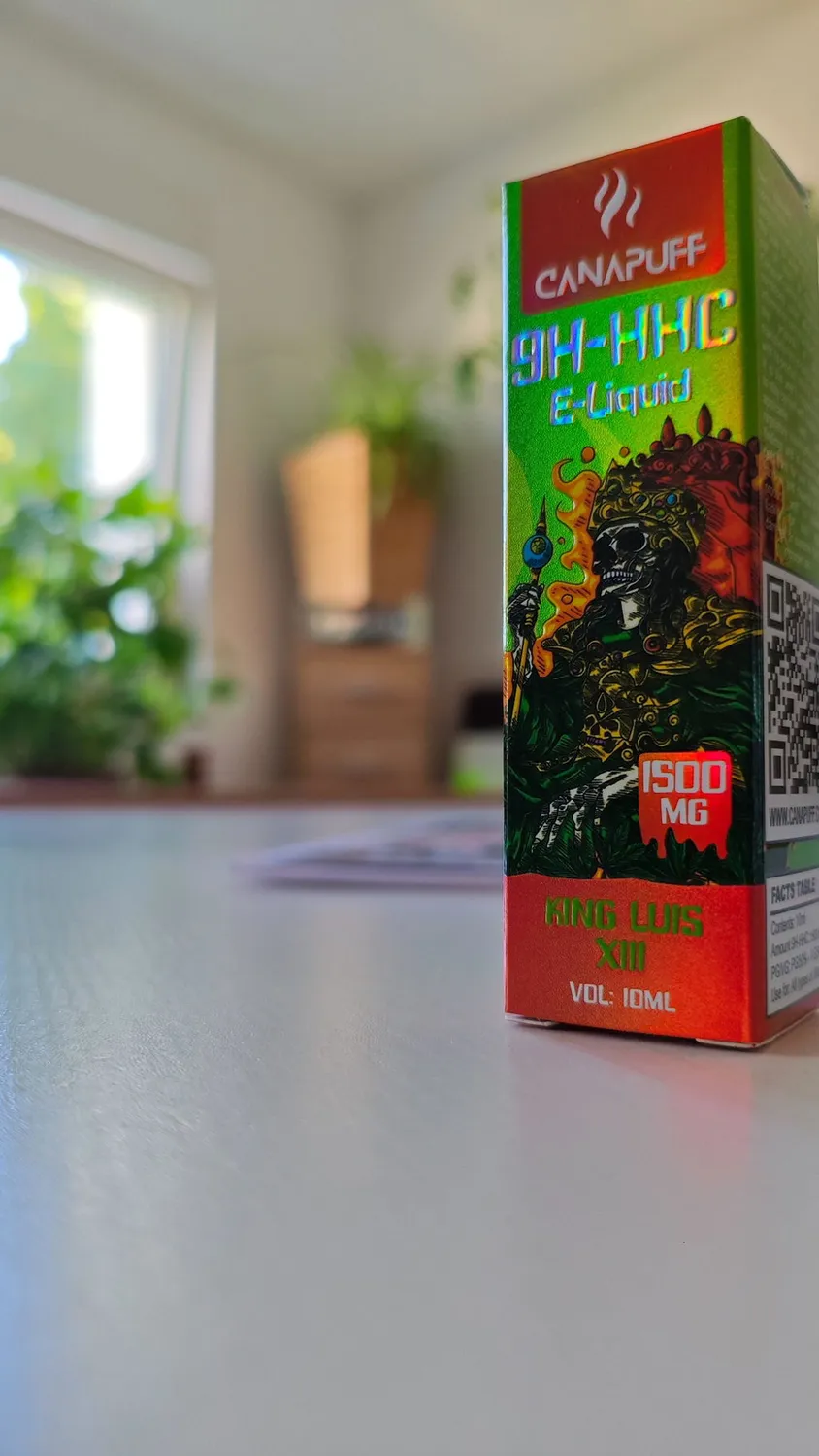 Canapuff King Luis XIII 9H-HHC-væske 1500mg furu