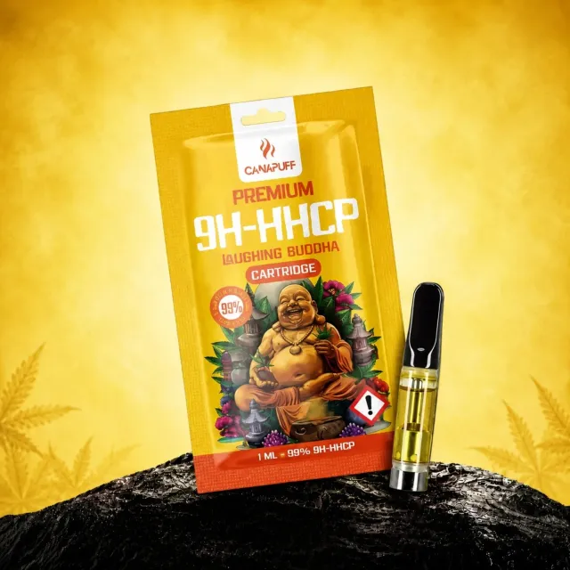 Canapuff Laughing Buddha 9H-HHCP vapepatron 1 ml 99%