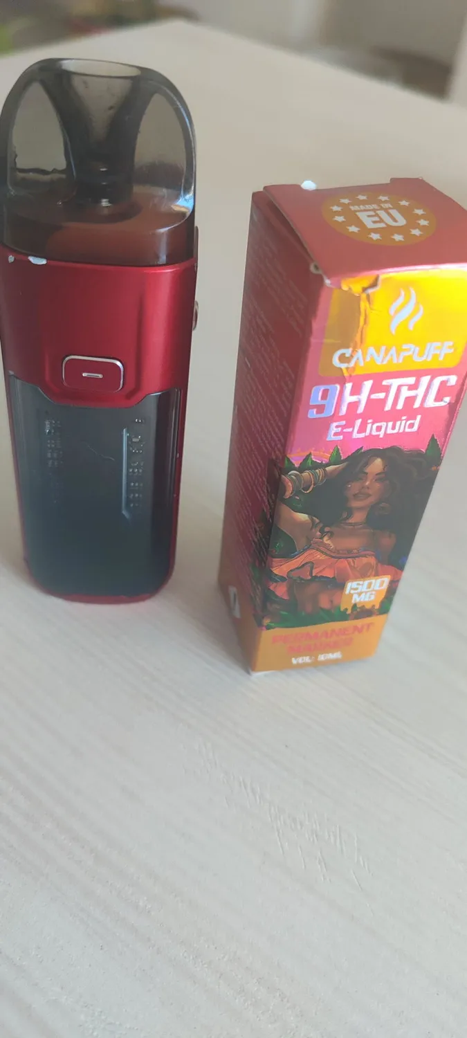 Canapuff 9H-THC Permanent Marker væske 1500mg drue
