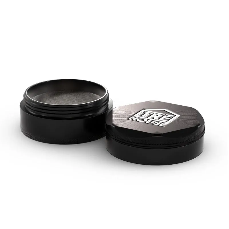 TRE HOUSE kvern aluminium 4-delt urtkvern