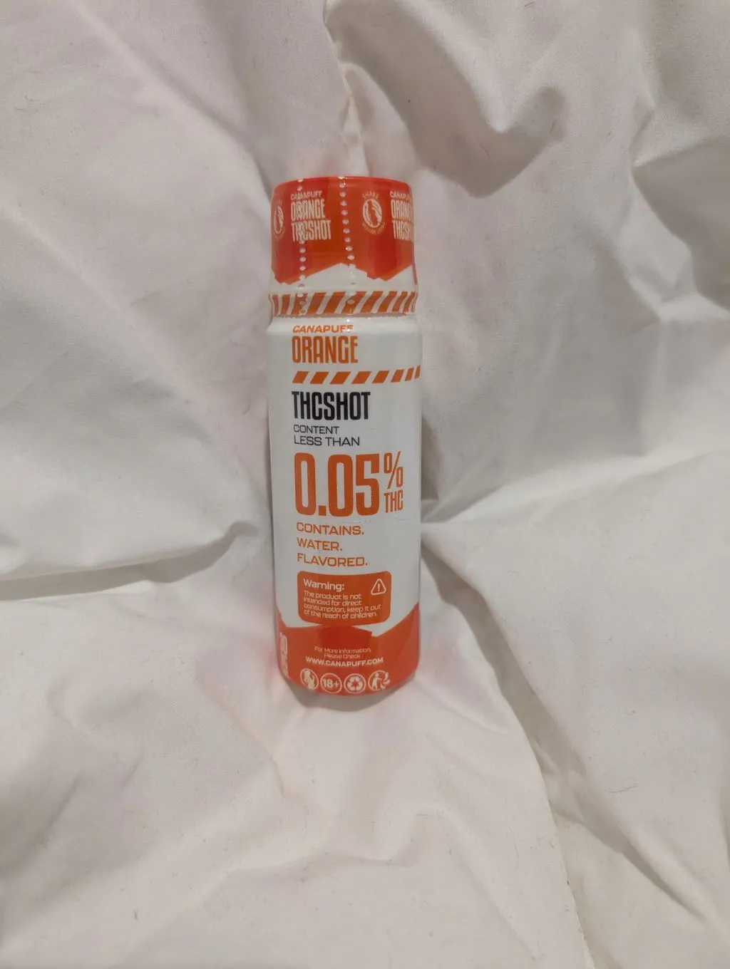 Canapuff Happy Shot Strawberry shot 60ml søt