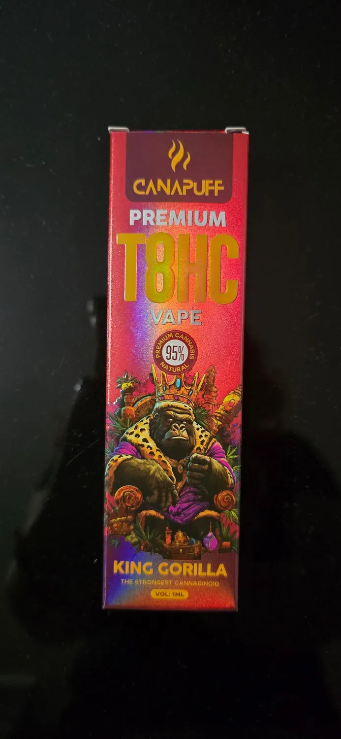 Canapuff T8HC King Gorilla vape 1ml 95%