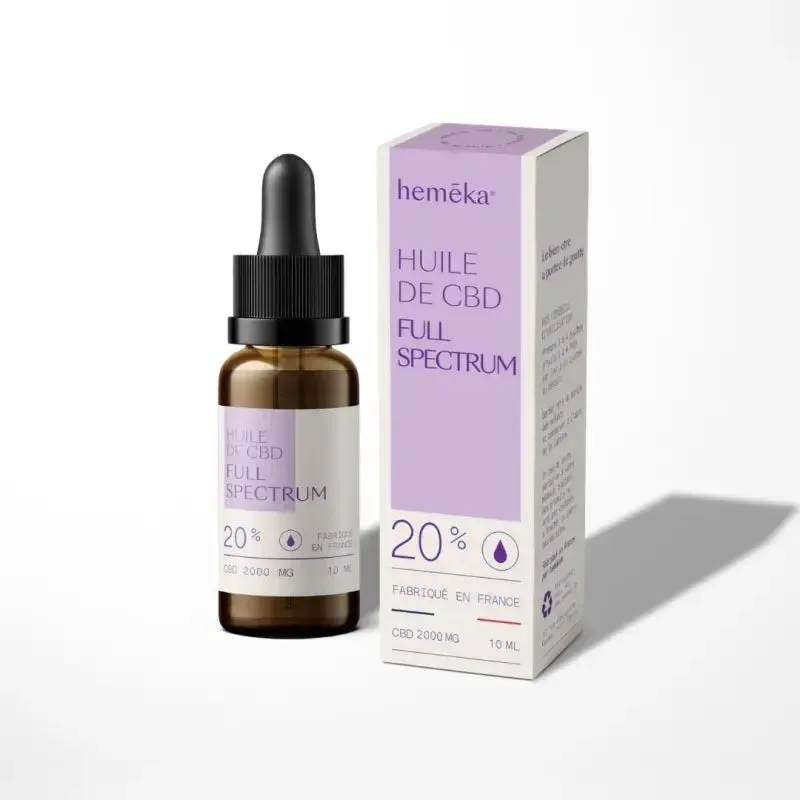 Hemeka Full Spectrum CBD-olje 20% 2000 mg